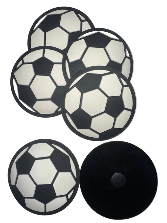 Soccer ball Tote Charm(6pc)