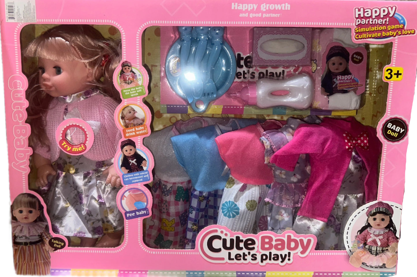 #2412 Cute Baby Lets Play