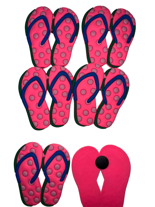 Flip flop Tote Charm(6pc)