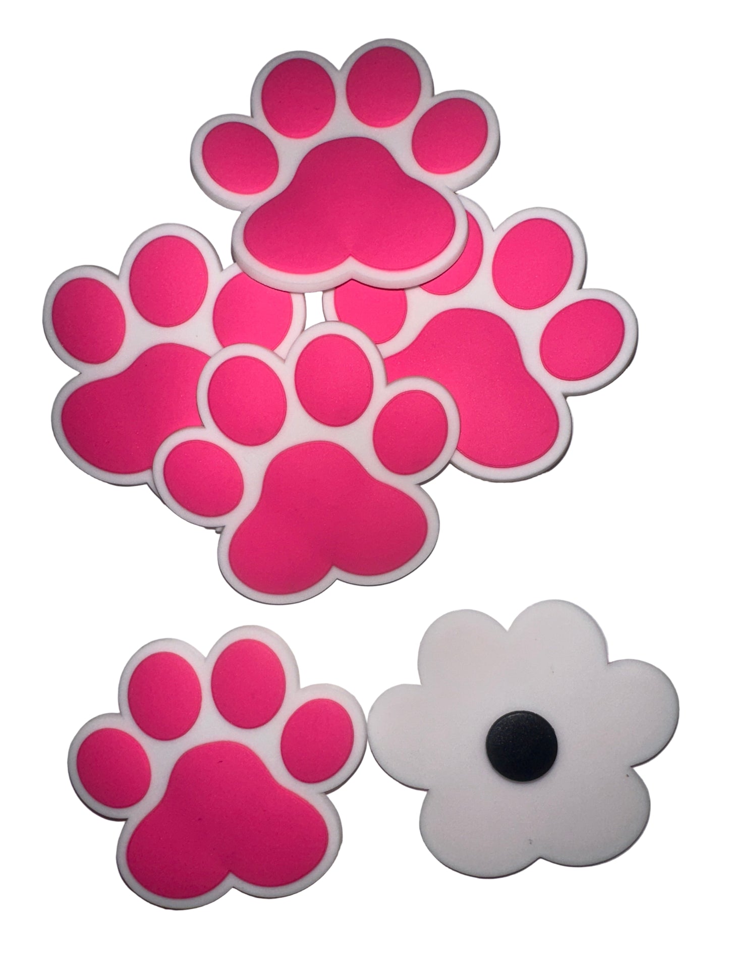 Paw print Tote Charm(6pc)