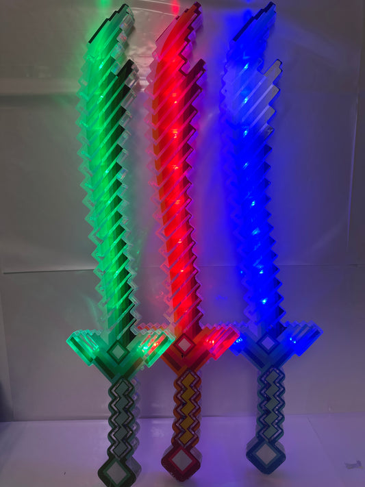 8136 Light up Sword(12pc)