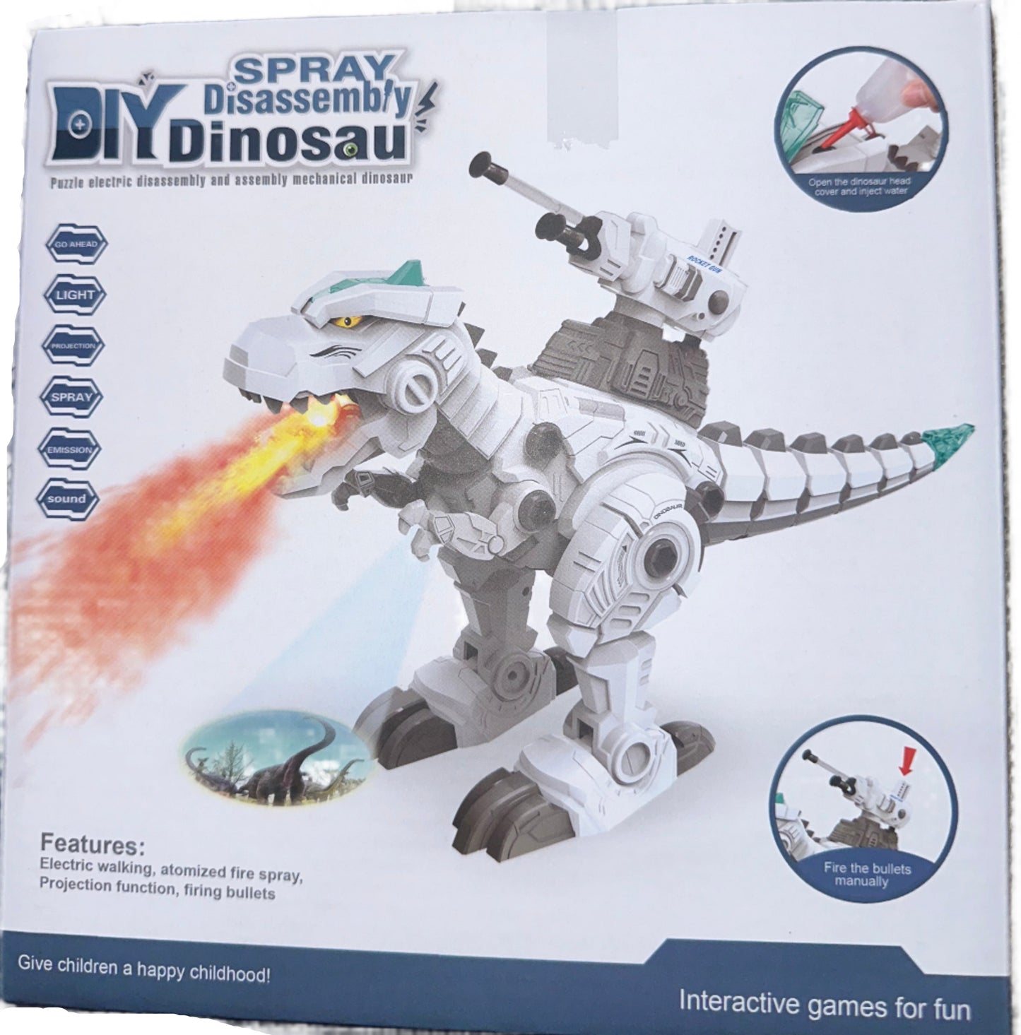 #8603 Spray Dinosaur