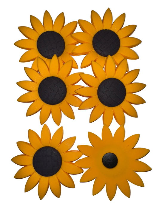 Sunflower Tote Charm(6pc)