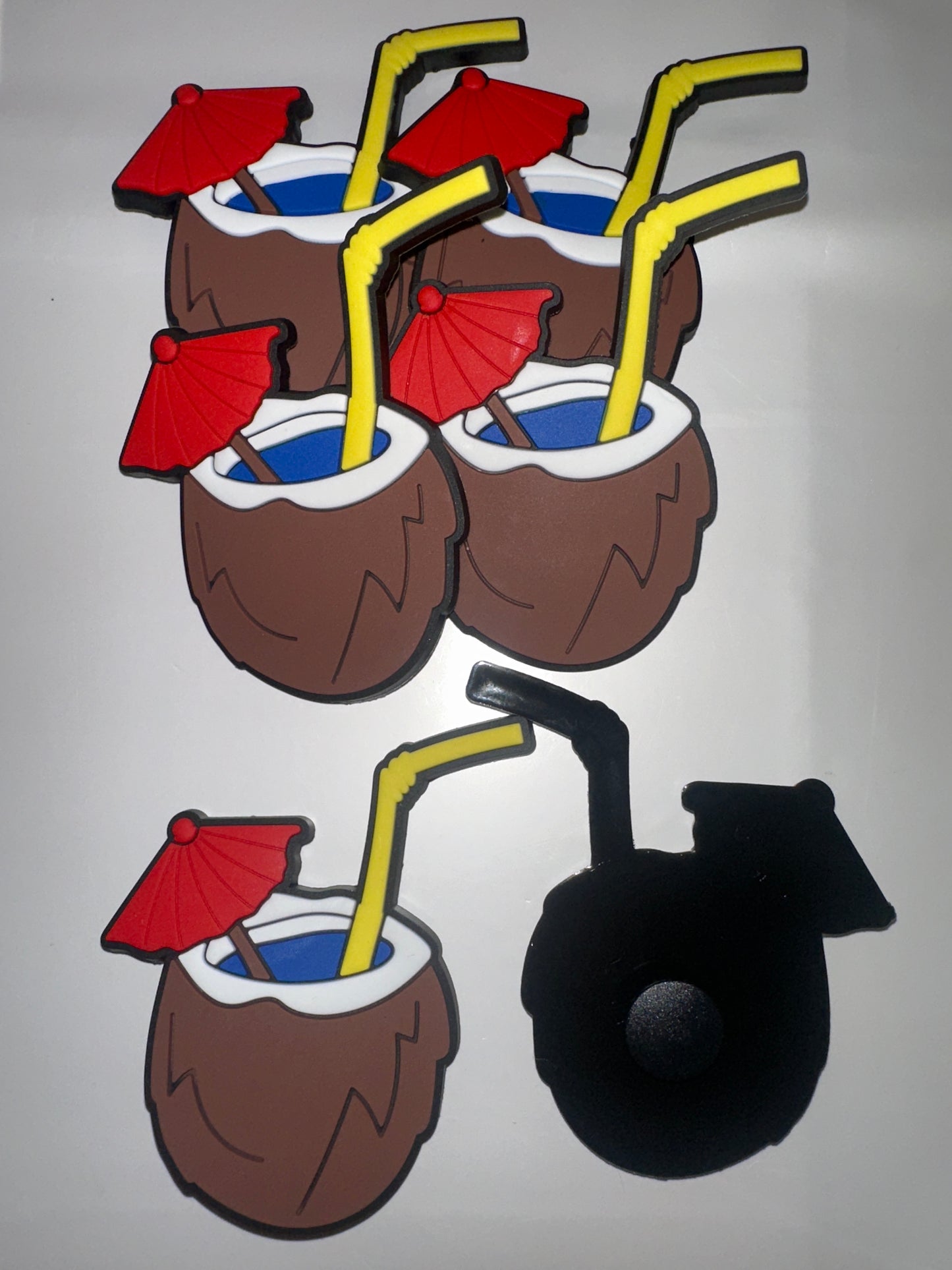 Coconut Tote Charm(6pc)