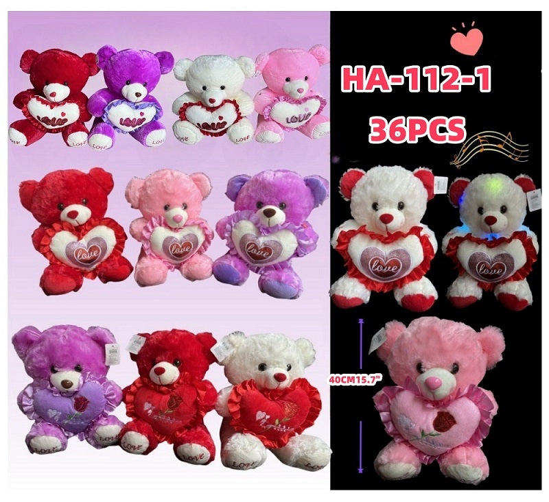 Medium Plush Bear HA-112-1