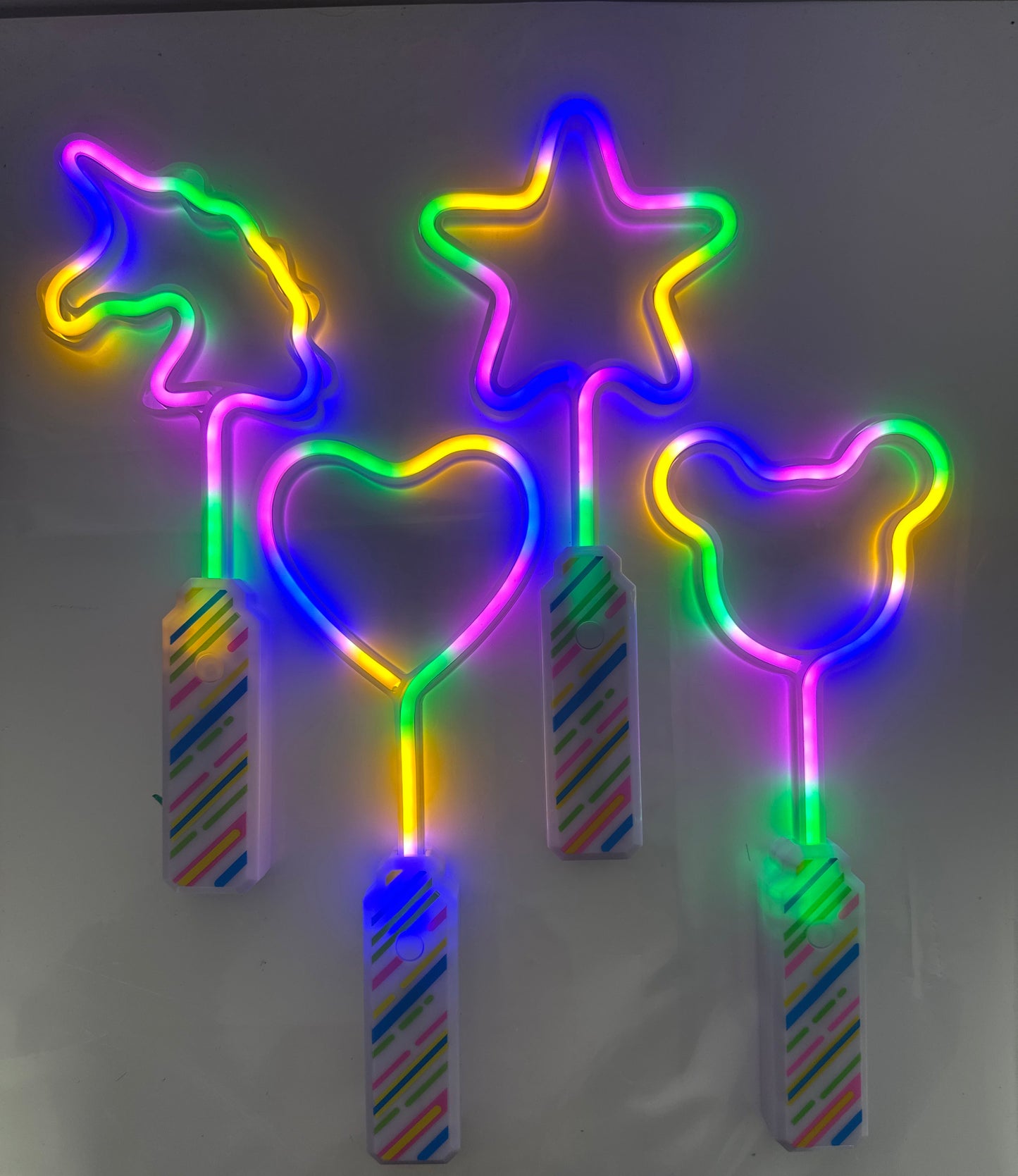 HP-6697/5901 Neon lights mix(12pc)