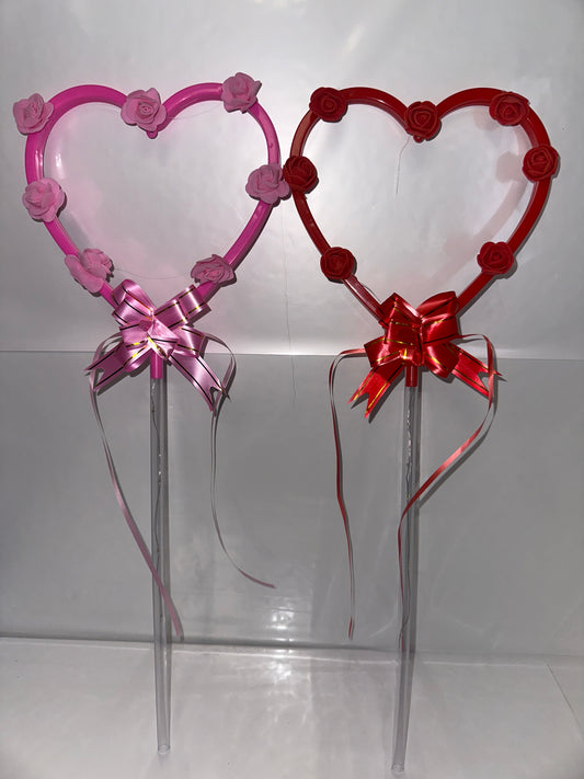 885 Light up Heart(12pc)
