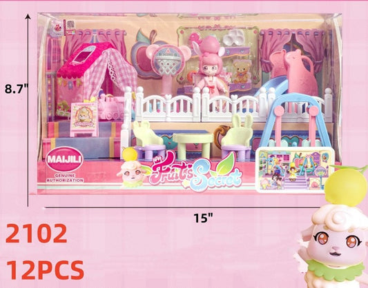 #2102 Fruits Secret Doll