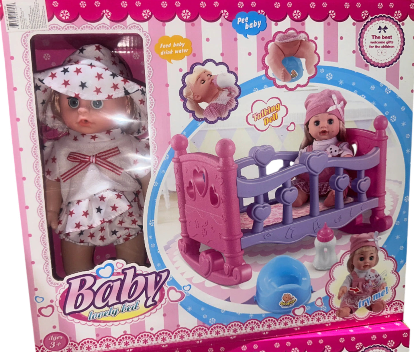 #2413 Baby Lovely Bed