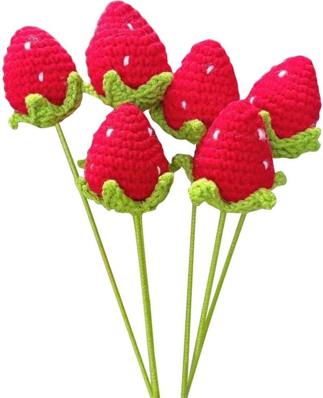 Crochet Strawberry(12pc)