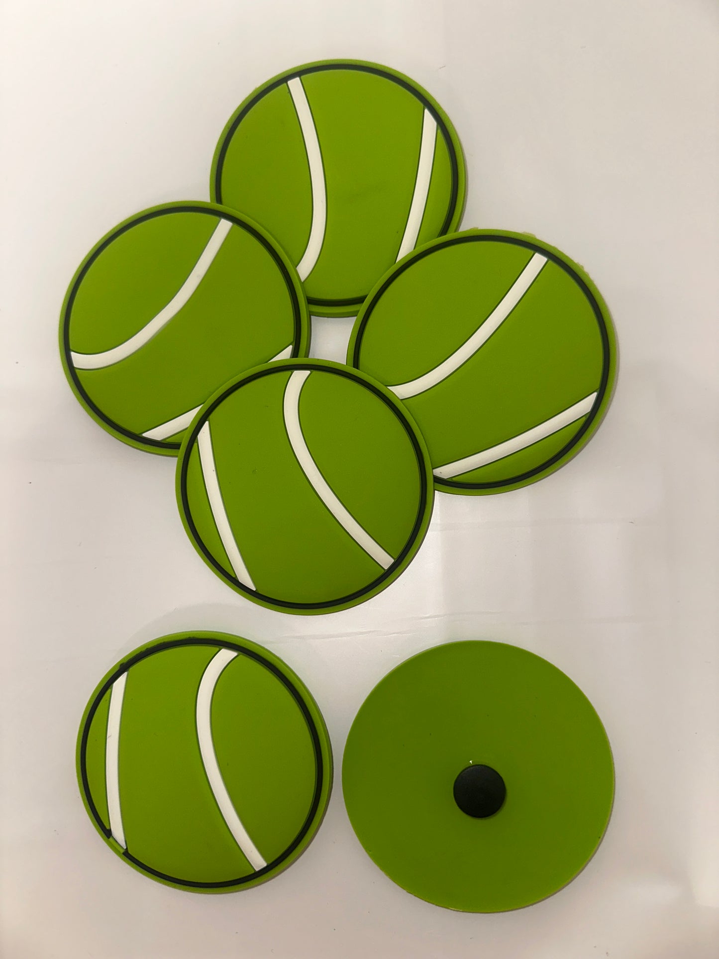 Tennis Ball Tote Charm(6pc)