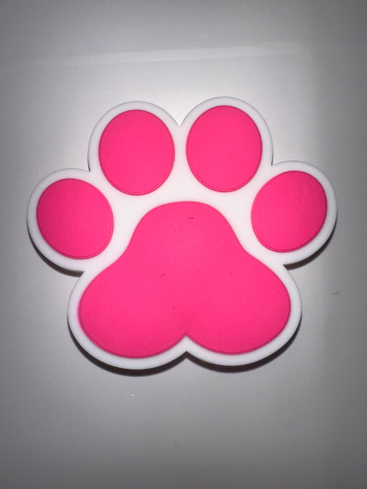 Paw print Tote Charm(6pc)
