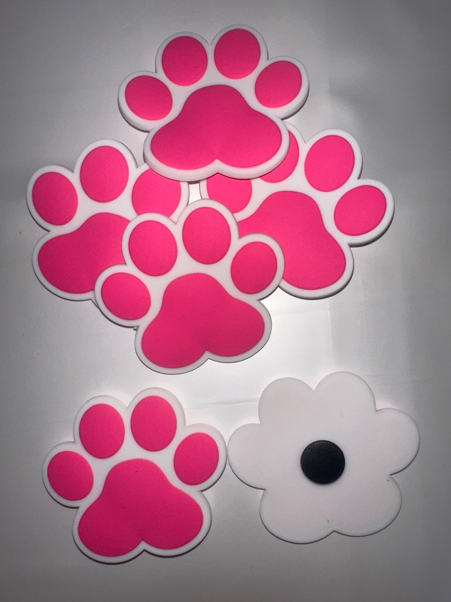 Paw print Tote Charm(6pc)