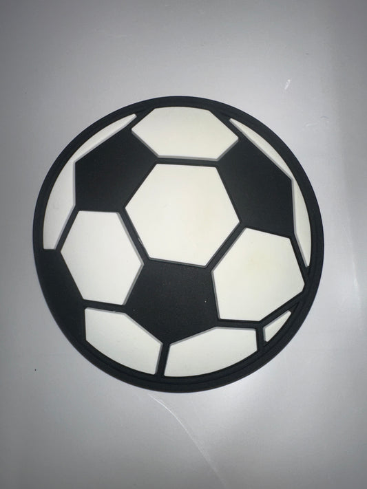 Soccer ball Tote Charm(6pc)