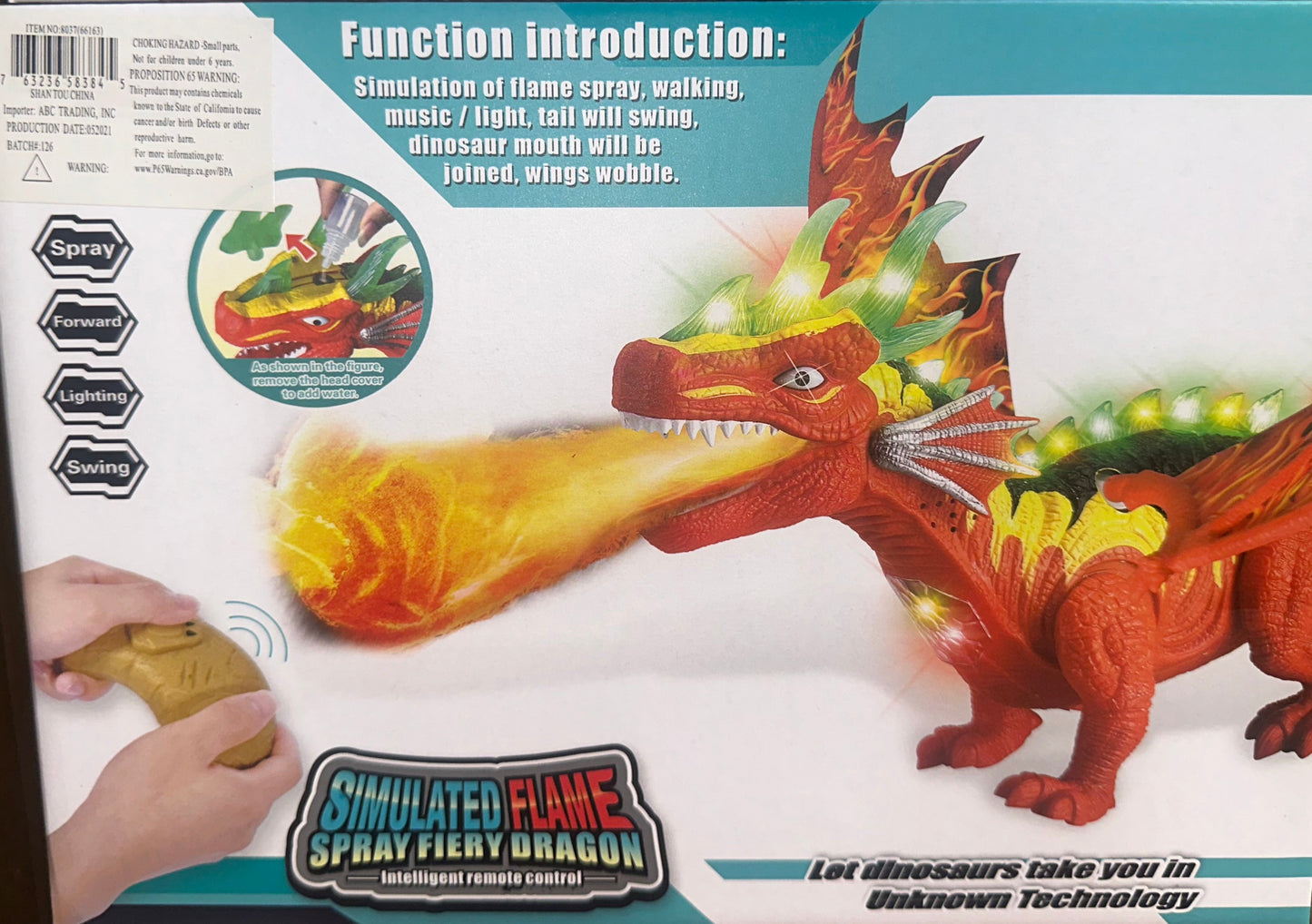 #8037 Simulated Flame