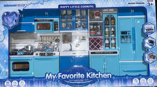 #8544-1 Blue Kitchen