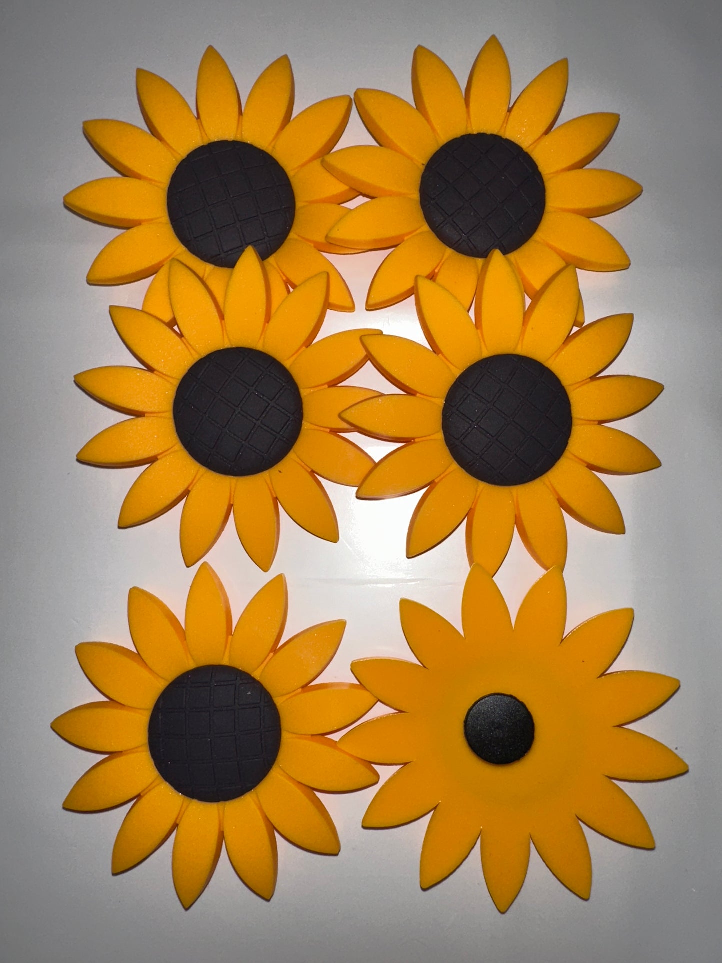 Sunflower Tote Charm(6pc)