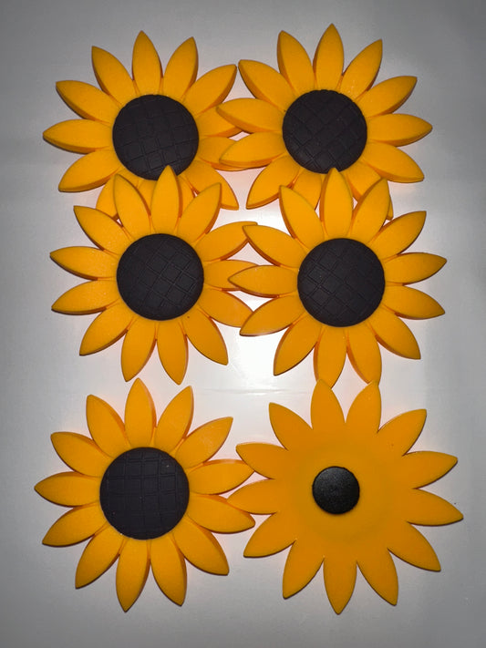 Sunflower Tote Charm(6pc)