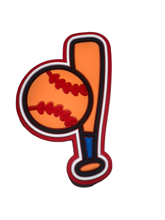 Baseball bat Tote Charm(6pc)