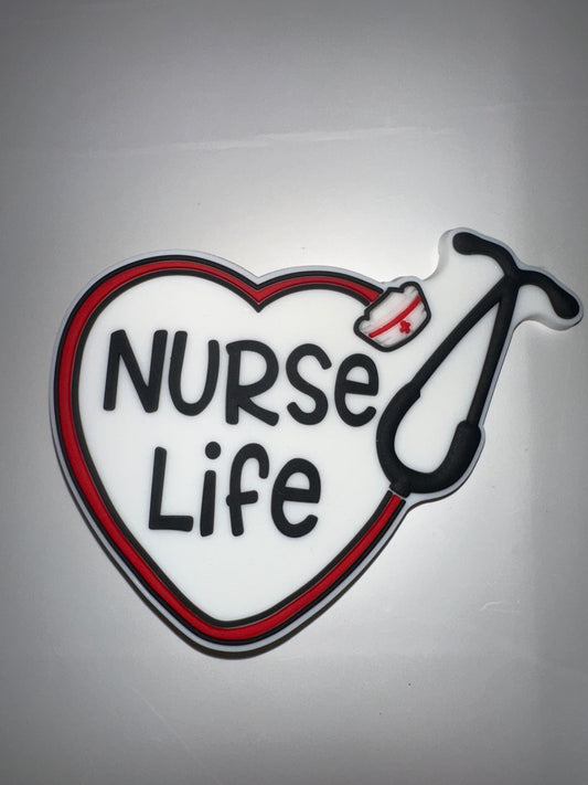 “Nurse life” Tote Charm(6pc)