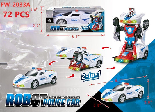 Robot Police Car #FW-2033A