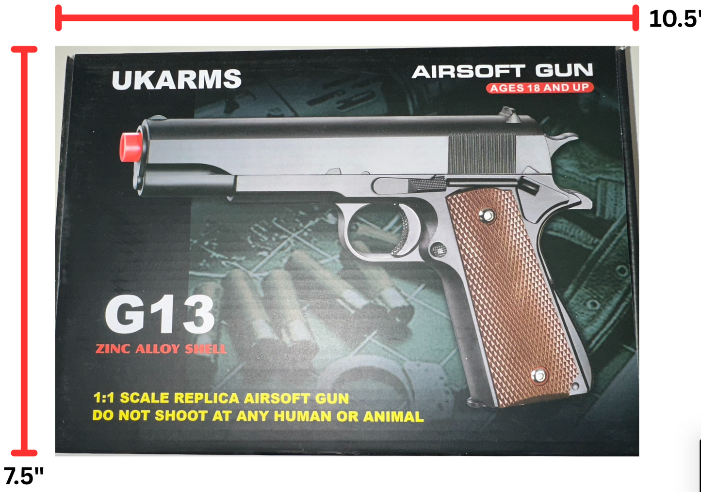 Metal BB gun #G13
