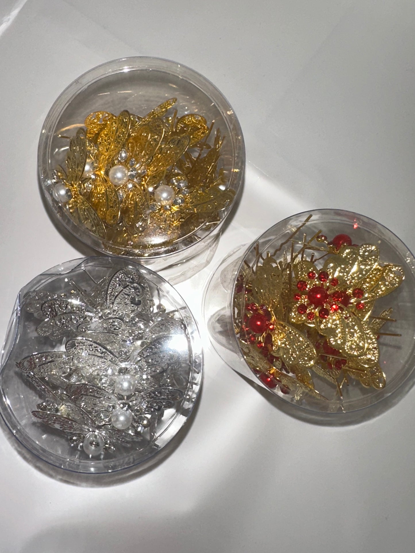 Flower Pins #Butterfly