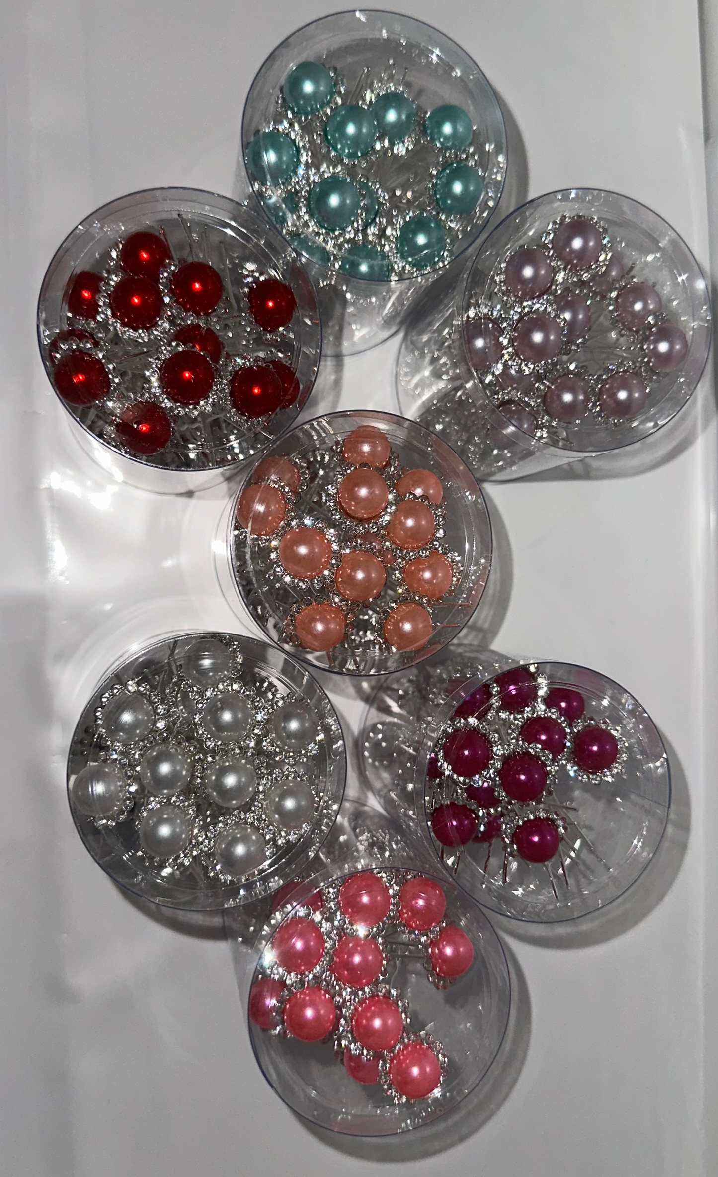 Flower Pins colorful