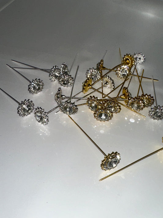 Flower Pins #D701023