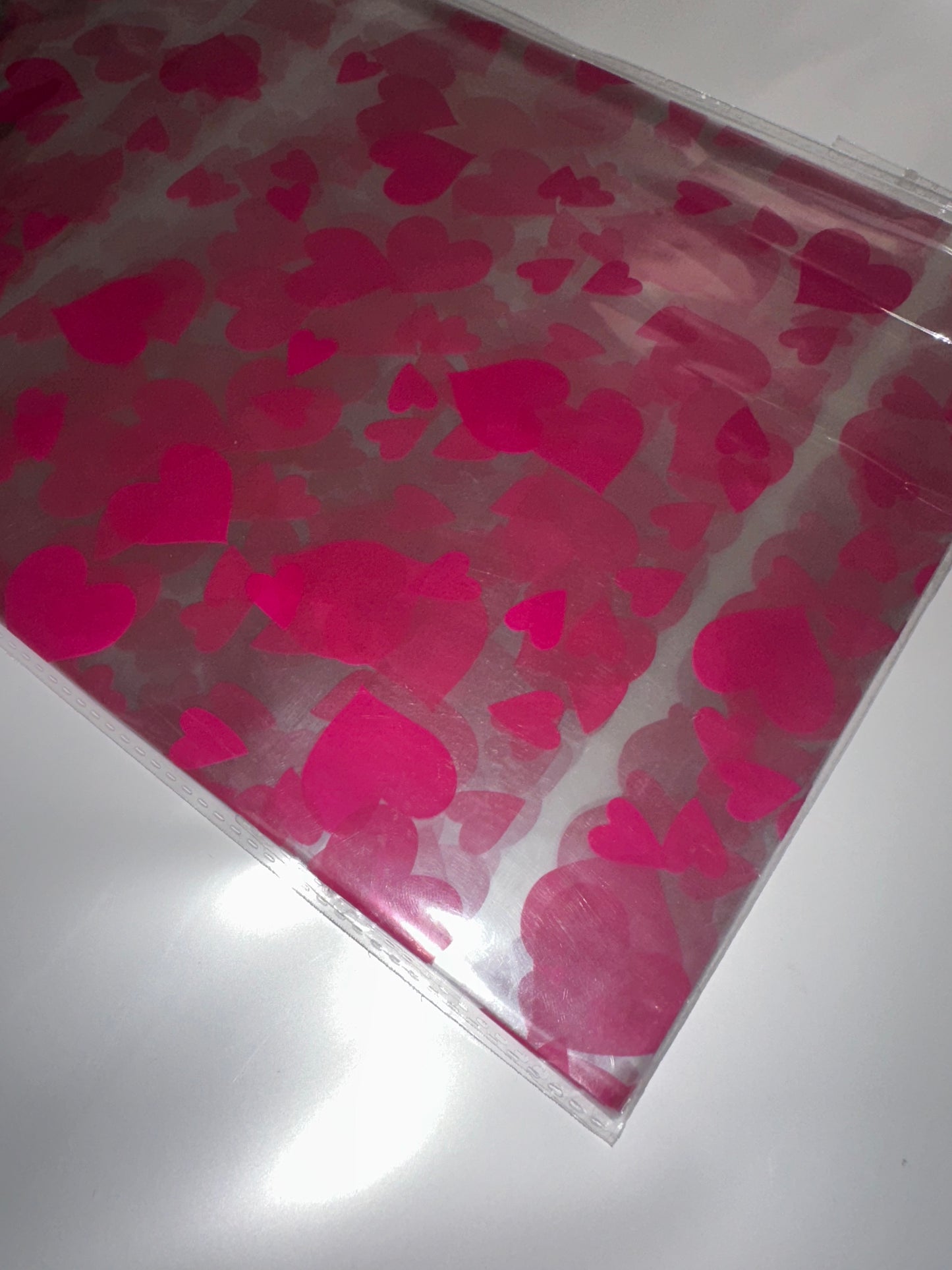 Clear Heart Flower Paper