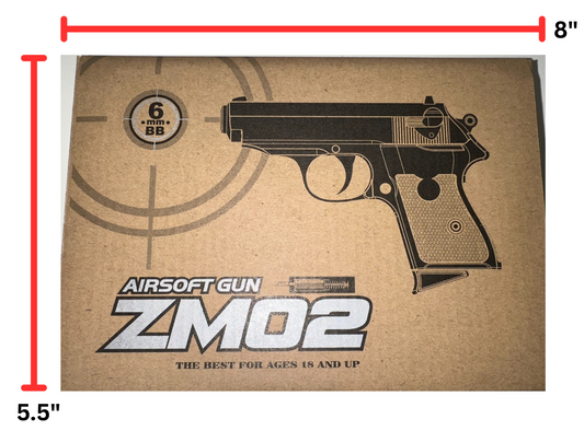 Metal BB gun #ZM02