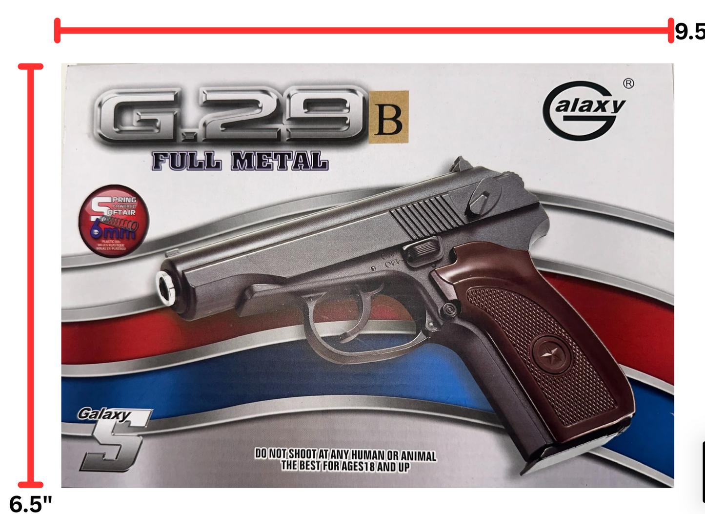 Metal BB gun #G29