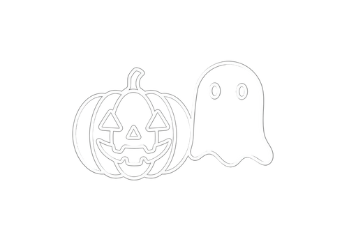 halloween outline